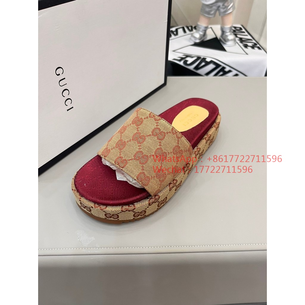 Original Gucci Brown Casual Sandals for men - Image 3