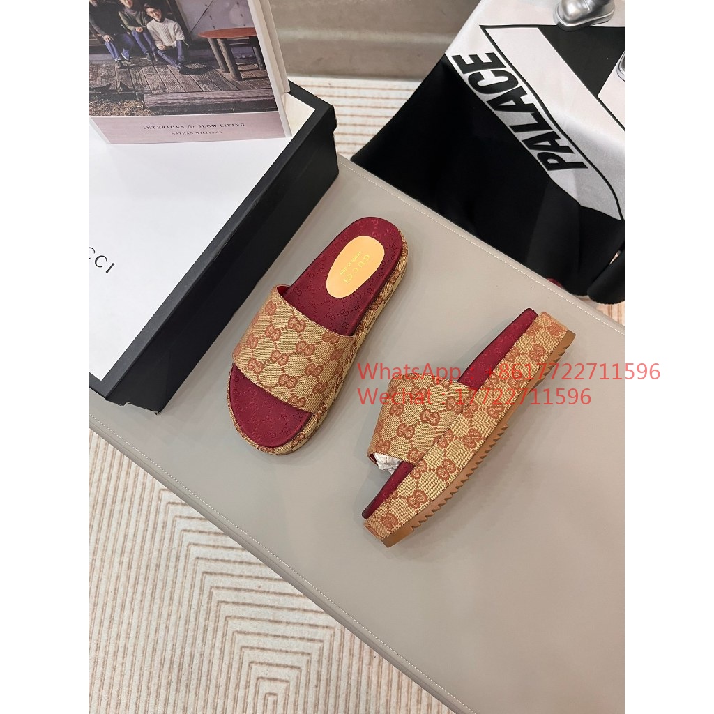 Original Gucci Brown Casual Sandals for men - Image 4