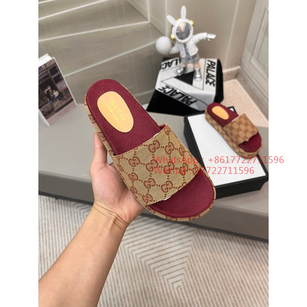 Original Gucci Brown Casual Sandals for men - Image 7