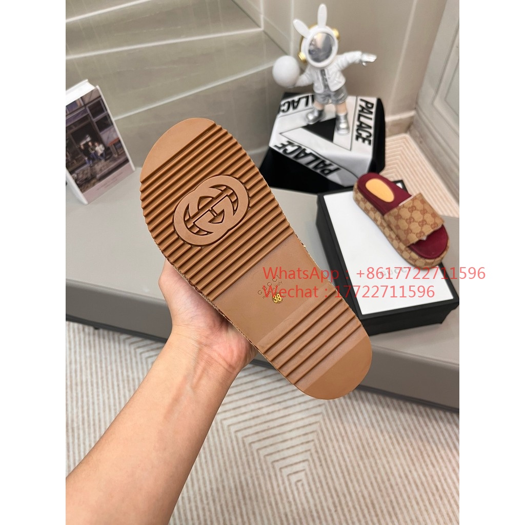 Original Gucci Brown Casual Sandals for men - Image 5