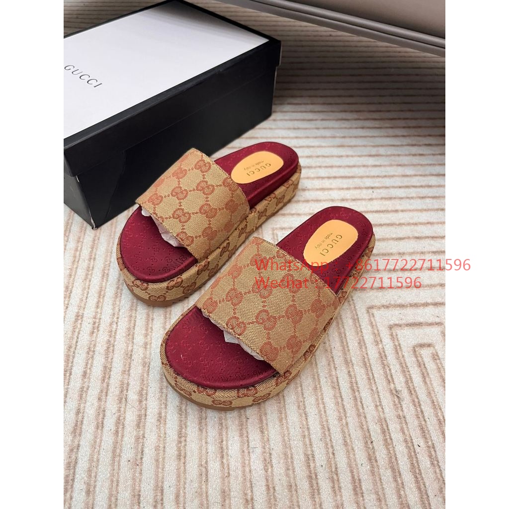 Original Gucci Brown Casual Sandals for men - Image 9